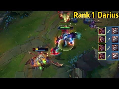 Rank 1 Darius: How to Carry with Darius in Season 16!