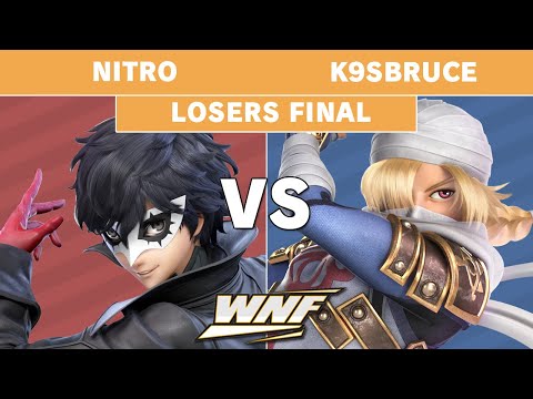 WNF 4.2 - Nitro (Joker) vs K9sbruce (Sheik) Losers Final - Smash Ultimate