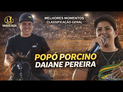POPO PORCINO E DAYANE PEREIRA | VAQUEJADA AO VIVO EM BEZERROS-PE | PORTAL VAQUEJADA 