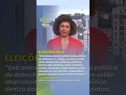 Luciana Barreto, do Repórter Brasil Tarde, alerta sobre o avanço da violência política no Brasil
