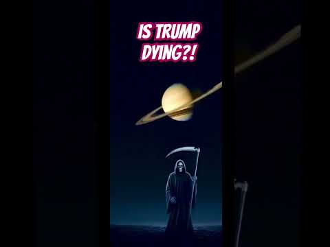 TRUMP Astrology Chart SATURN 🪐 8th House #grimreaper