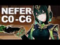 First Look At Nefer C0 To C6 Genshin Impact