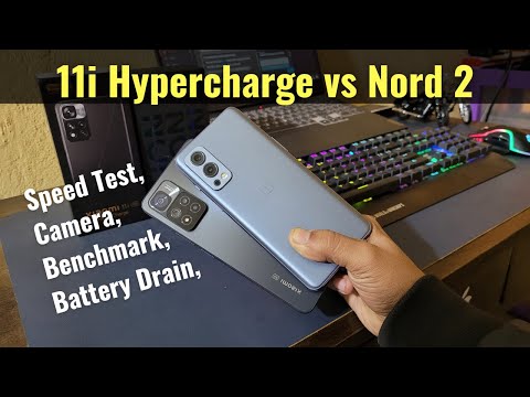 Thumbnail for Xiaomi 11i Hypercharge vs Oneplus Nord 2 - Camera, Benchmark, Battery Drain, Speed Test, Network