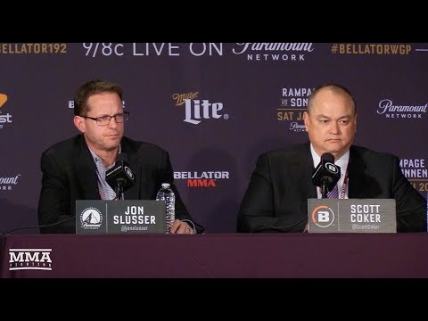 Bellator 192: Scott Coker and Jon Slusser Post-Fight Press Conference - MMA Fighting