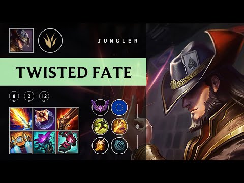 Twisted Fate Jungle vs Jarvan IV - EUW Master Patch 25.22
