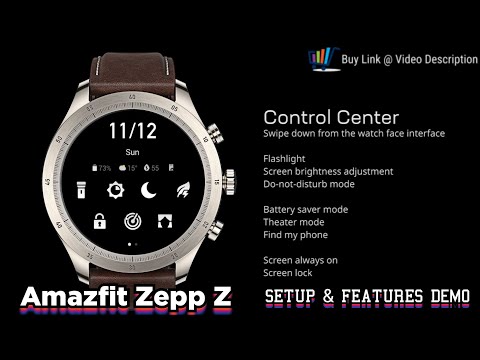 Amazfit Zepp Z - Setup & Features Demo ( Buy Links @ Description ) GTR 2 GTR2 GTS 2 GTS2