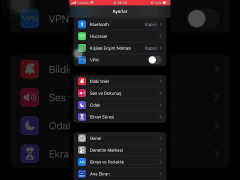 iPhone iOS kişisel erişim noktası,internet paylaşımı açma