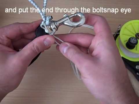 How to store DSMB and reel for diving (More detail)