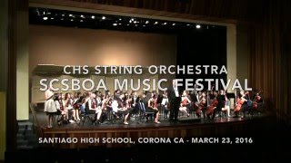 Canyon High School String Orchestra: Abduction from the Seraglio