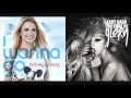 Britney Spears vs. Lady Gaga - I Wanna Go vs ...