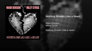 Mark Ronson &amp; Miley Cyrus - Nothing Breaks Like a Heart (Audio)