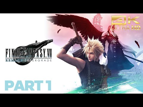Final Fantasy VII Remake Chapter 1 - The Destruction of Mako Reactor 1 Gameplay Walkthrough