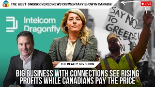 Big business with connections see rising profits while Canadians pay the price