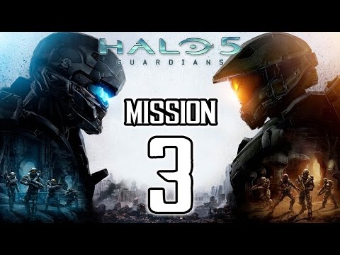 Halo 5 Guardians - Walkthrough Mission 3 "GLASSED" @ 1080p (60fps) HD ✔