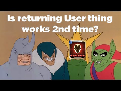 Returning user trick - 2nd time Works or not - Selector Tier 2 Premium Character Marvel Future Fight