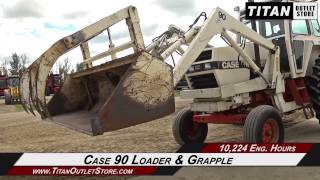 Case 2290-10,224 hrs, Loader/Grapple, 3pt, Duals Tractor Sold on ELS!