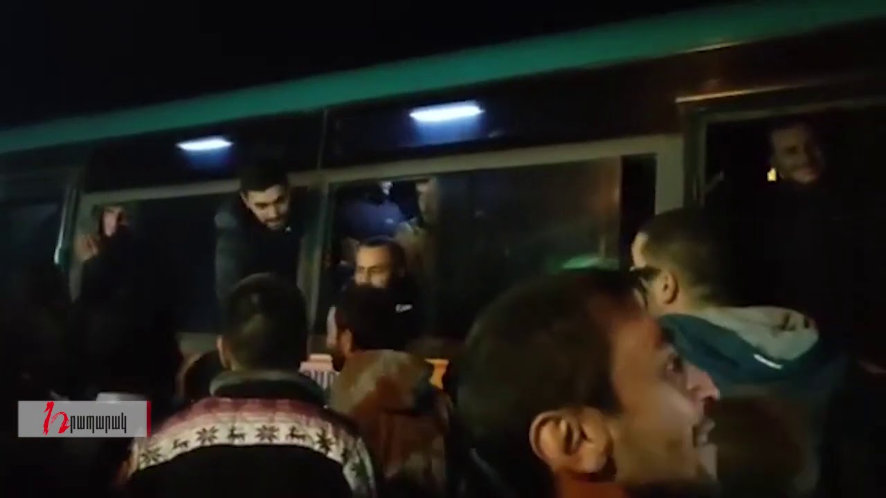 Ալափարս գյուղից ևս ծափերի ներքո մեկնեցին առաջնագիծ