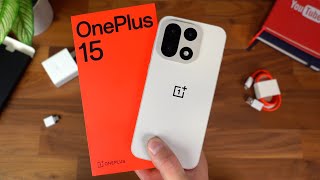 OnePlus 15 Unboxing &amp; Hands On!