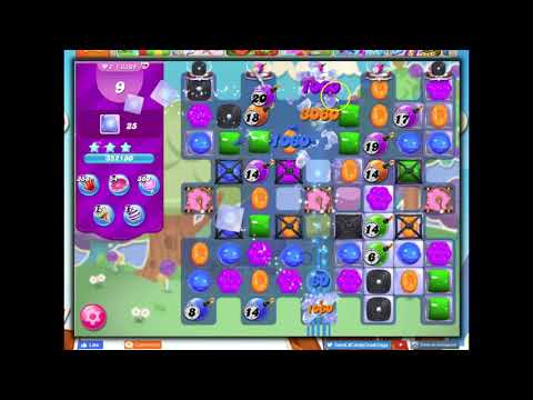 Candy Crush Level 3305 Talkthrough, 30 Moves 0 Boosters