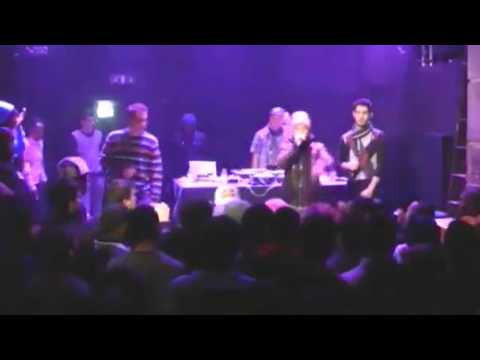 Dj Cruzfader feat Blasphemia - De volta ao serviço(Ao vivo) HD