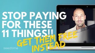 11 things to stop paying for!
