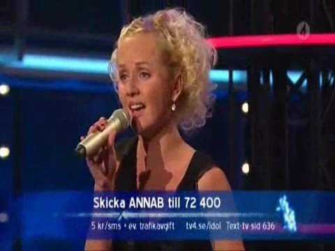 idol 2008 Anna Bergendahl Time After Time