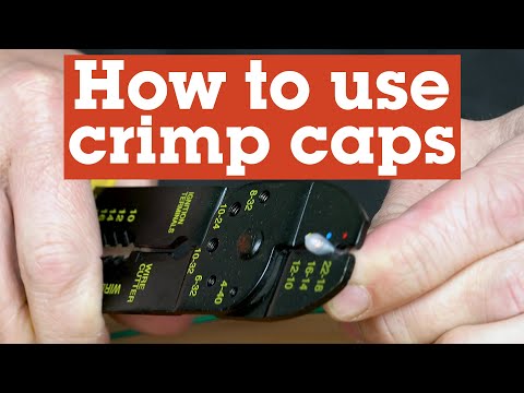 How to join wires using crimp connectors | Crutchfield