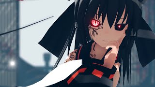 【東方MMD】Gimme×Gimme【禍霊夢×禍魔理沙】
