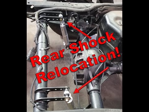 Atomic Fab Rear Shock Relocation Kit