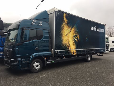 New MAN TGL 12.250 4X2 BL MYSTIC OCEAN Metalic