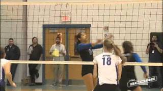 preview picture of video 'Atlee vs. James River High School Volleyball 2011 -- Central Region Championship'