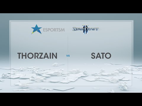 ESPORTSM 2016 - StarCraft II - Thorzain vs Sato - Deltävling 2