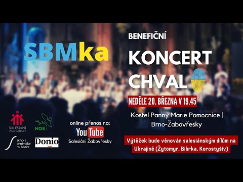 Benefiční koncert chval pro Ukrajinu - SBM