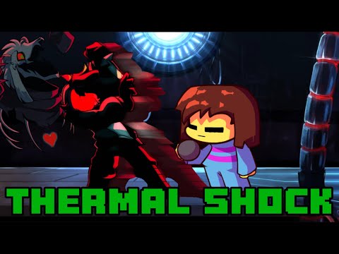 FNF Thermal Shock but Dustshift Chara, Asriel & Frisk sing it