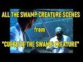 All The Swamp Creature Scenes From "Curse of the Swamp Creature" (1966)