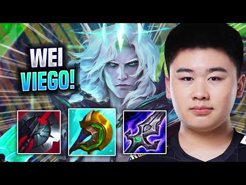 WEI SUPER INTENSE GAME ON VIEGO! - RNG Wei Plays Viego Jungle vs Trundle! | Season 2022