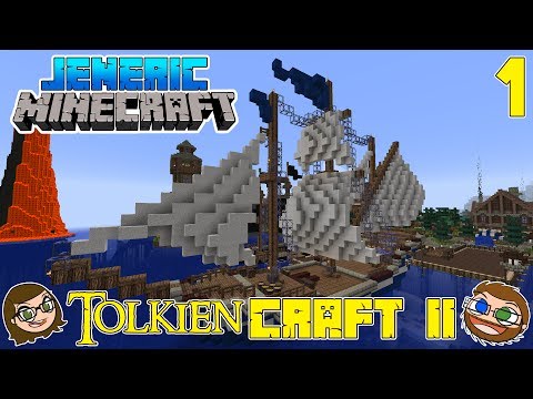JenEric Minecraft: STORMING THE CASTLE- TolkienCraft II (Ep1)