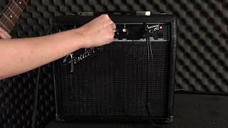 Video thumbnail for Fender Frontman 15G by EL BUEN BAZAR