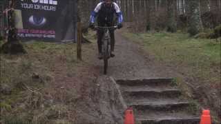 preview picture of video 'Strathpuffer 24 Hour Mountain Bike Race 2014, part 1 on Sunday AM.'