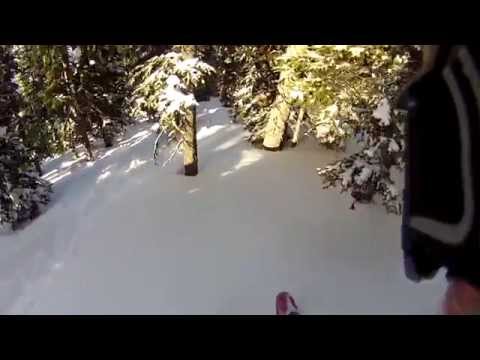Skiing White Grizzly Cat Skiing Part 2 Feb 2014