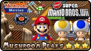 Newer Super Mario Bros Wii - World 3 - Mushroom Pe