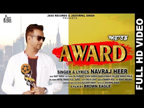 Award — watch video
