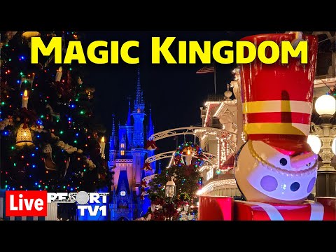 🔴Live: We Need a Little Christmas at Magic Kingdom - Walt Disney World - 12-29-25