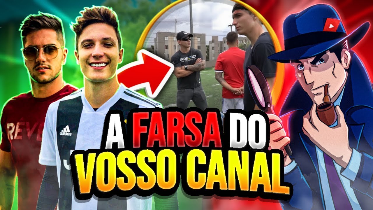 @Vosso Canal FAZ TROLLAGEM FAKES? (Farsa Revelada) - Investigação Detetive Youtuber