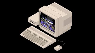 From Apple II to Atari Falcon | Isometric Computer Design by Retro Dream