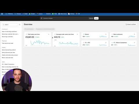 Absolute Best Shopify Analytics Dashboard Setup for 2025 — Cameron Campbell