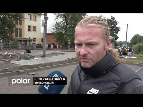 Parkoviště a chodník u ZŠ Dolany Stonava (2019)