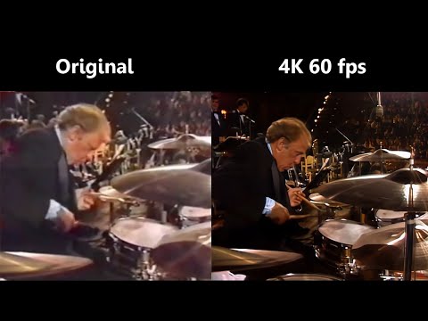 BUDDY RICH IMPOSSIBLE DRUM SOLO ENHANCED (4K 60FPS - Prologue/Jet Song)