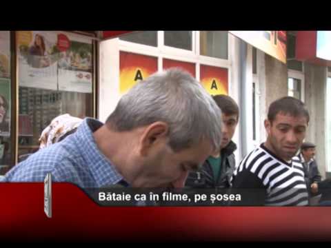 Bătaie ca în filme, pe șosea