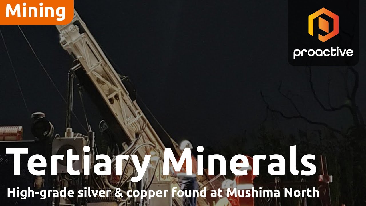 Tertiary Minerals reports key Mushima North results; extends silver mineralisation